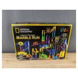 National Geographic Glow-In-The-Dark Marble Run - 80 Piece Set - Brand New