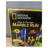 National Geographic Glow-In-The-Dark Marble Run - 80 Piece Set - Brand New
