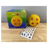 Dragon Ball Z Ball Piggy Bank & Sticker Sheet - Brand New