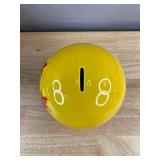 Dragon Ball Z Ball Piggy Bank & Sticker Sheet - Brand New