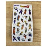 Dragon Ball Z Ball Piggy Bank & Sticker Sheet - Brand New