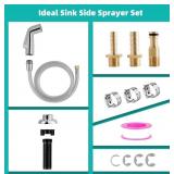 Moen Sink Side Sprayer Kit Direct Connect 1/4" Male Adapters - Brand New