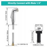 Moen Sink Side Sprayer Kit Direct Connect 1/4" Male Adapters - Brand New