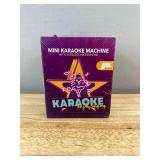 Mini Karaoke Machine With Wireless Microphones - Purple - Brand New