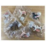 Schleich Dog, Lamb, Donkey, Pig & Calf Farm Animal Figures - Brand New