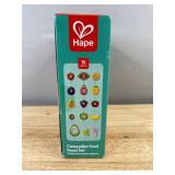 Hape Caterpillar Fruit Feast Set 15 Pieces - Brand New