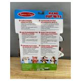 4 Melissa & Doug Farm Friends Hand Puppets - Brand New