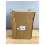 100 Lamesi Kraft Paper Cups 12 oz & 100 Monogram "L" Plastic Cups - Brand New