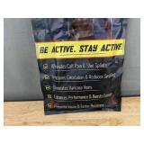 Blitzu Calf Compression Sleeves & Yes4All 15" Muscle Roller Foam Stick Kit - Brand New