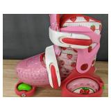 Roller Derby RD Triad Oh Strawberry Design Youth Size 11-2 Roller Skates - New