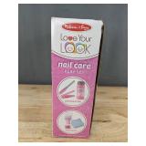 Melissa & Doug Love Your Look Nail Care Play Set - 20 Pieces - Brand New