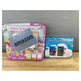 HollyHi Water Drawing Mat & Bright Baby Touch and Feel My First Library - Brand New