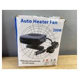 2 Winzvon Car Atmosphere Lamps & Auto Heater Fan 200W - Brand New