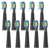 10 Bitvae D2 Replacement Toothbrush Heads - Brand New