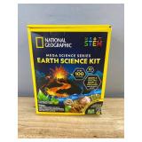 National Geographic Mega Science Series Earth Science Kit - Brand New