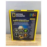National Geographic Mega Science Series Earth Science Kit - Brand New