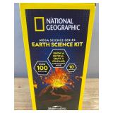 National Geographic Mega Science Series Earth Science Kit - Brand New