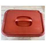 LocknLock Borosilicate Glass Food Container 12" with Handle Lid - Brand New