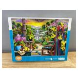 Wonder Forge Premium Jigsaw Puzzle 1000 Piece and Brand New City Sunset 100 Piece Puzzle