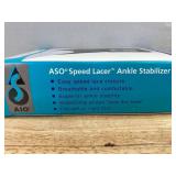 ASO Speed Lacer Ankle Stabilizer Black Size XS - Brand New