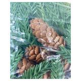 120 Piece Artificial Pine Branches & Cypress Greenery - Brand New
