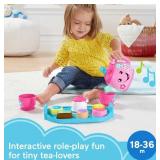 Fisher-Price Toddler Tea Set with Music & Lights Ages 18+ Months - Brand New