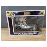 Funko Pop! Rides Doc With Time Machine 133 - Back To The Future - Brand New