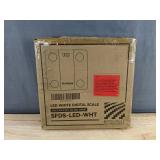 BalanceFrom Fitness SFDS-LED-WHT LED White Digital Scale - 400 lb Capacity - Brand New