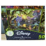 4 Disney & Thomas Kinkade Studios 500-Piece Jigsaw Puzzles - Brand New
