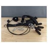 ProsourceFit Olympic Barbell Spring Clip Collar 2" Pair & Yes4All Pulley Cable System - Brand New