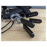 ProsourceFit Olympic Barbell Spring Clip Collar 2" Pair & Yes4All Pulley Cable System - Brand New