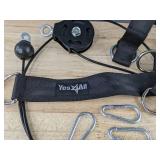 ProsourceFit Olympic Barbell Spring Clip Collar 2" Pair & Yes4All Pulley Cable System - Brand New