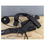 ProsourceFit Olympic Barbell Spring Clip Collar 2" Pair & Yes4All Pulley Cable System - Brand New