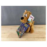 Scooby-Doo Plush & The Big Cheese Emoji Pillow - Brand New