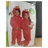 Sesame Street Elmo Toddler Costume Size 2T - Brand New