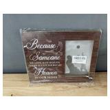 7 OH FUDGE! Wooden Decor 5 x 5" and 2 Because Someone 8 x 12" Photo Frames - Brand New
