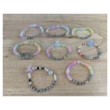 8 Taylor Swift Beaded Bracelets - Brand New
