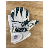 Nerf Vortex Aero Howler Football & NFL Philadelphia Eagles Youth Gloves - Brand New
