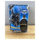 Batman The Dark Knight Trilogy Jumpsuit Costume Size Youth 8-10 Cape & Mask - Brand New