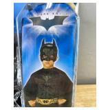 Batman The Dark Knight Trilogy Jumpsuit Costume Size Youth 8-10 Cape & Mask - Brand New