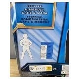 Batman The Dark Knight Trilogy Jumpsuit Costume Size Youth 8-10 Cape & Mask - Brand New