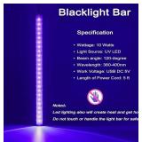 2 GREENIC USB Black Light Bar 10W 1ft UV LED Strip - Brand New