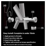 Tripeak EMA-IB24-SRCBBR Bottom Bracket Ceramic Bearings for SRAM DUB & 22/24mm Cranks - Brand New