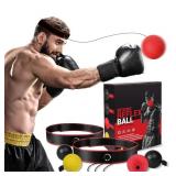 KTEBO Boxing Reflex Ball Headband Set - 4 Balls & 2 Adjustable Headbands - Brand New