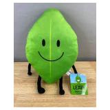 Leafy Plush from Battle for Dream Island - 13 in - Brand New