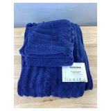 3 Sonoma The Quick-Drying Bath Towel Navy - Assorted Sizes - Brand New