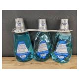 3 Crest Pro-Health Advantage Mouthwash 1 L, Smooth Mint - Brand New