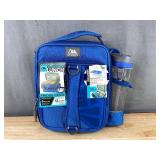 Arctic Zone Pro Expandable Lunch Backpack - Ice Walls & Food Container Set Included - Brand New