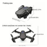 E88Pro Dual Camera Optical Flow Hovering Infrared Drone - Brand New