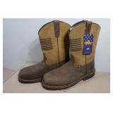Thorogood Western Wellington 11" Work Boots - Men